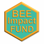 Logo reading "Bee Impact Fund"